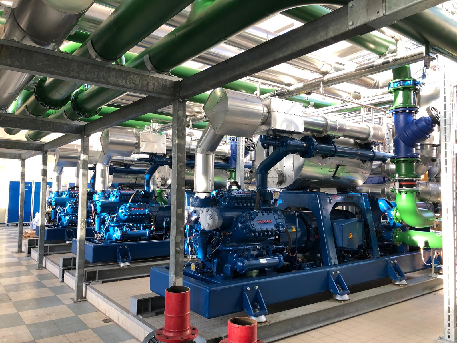M Chiller FUGU - standard water-cooled ammonia chillers