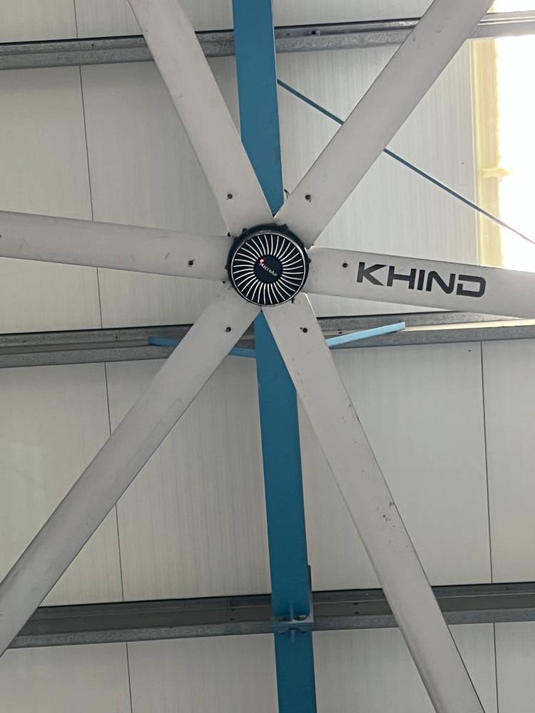 Clima UNO Dip HVLS fans Installation