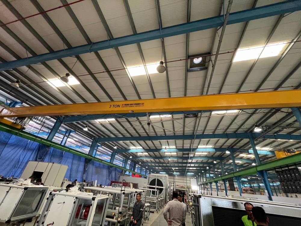 Clima UNO Dip HVLS fans Installation