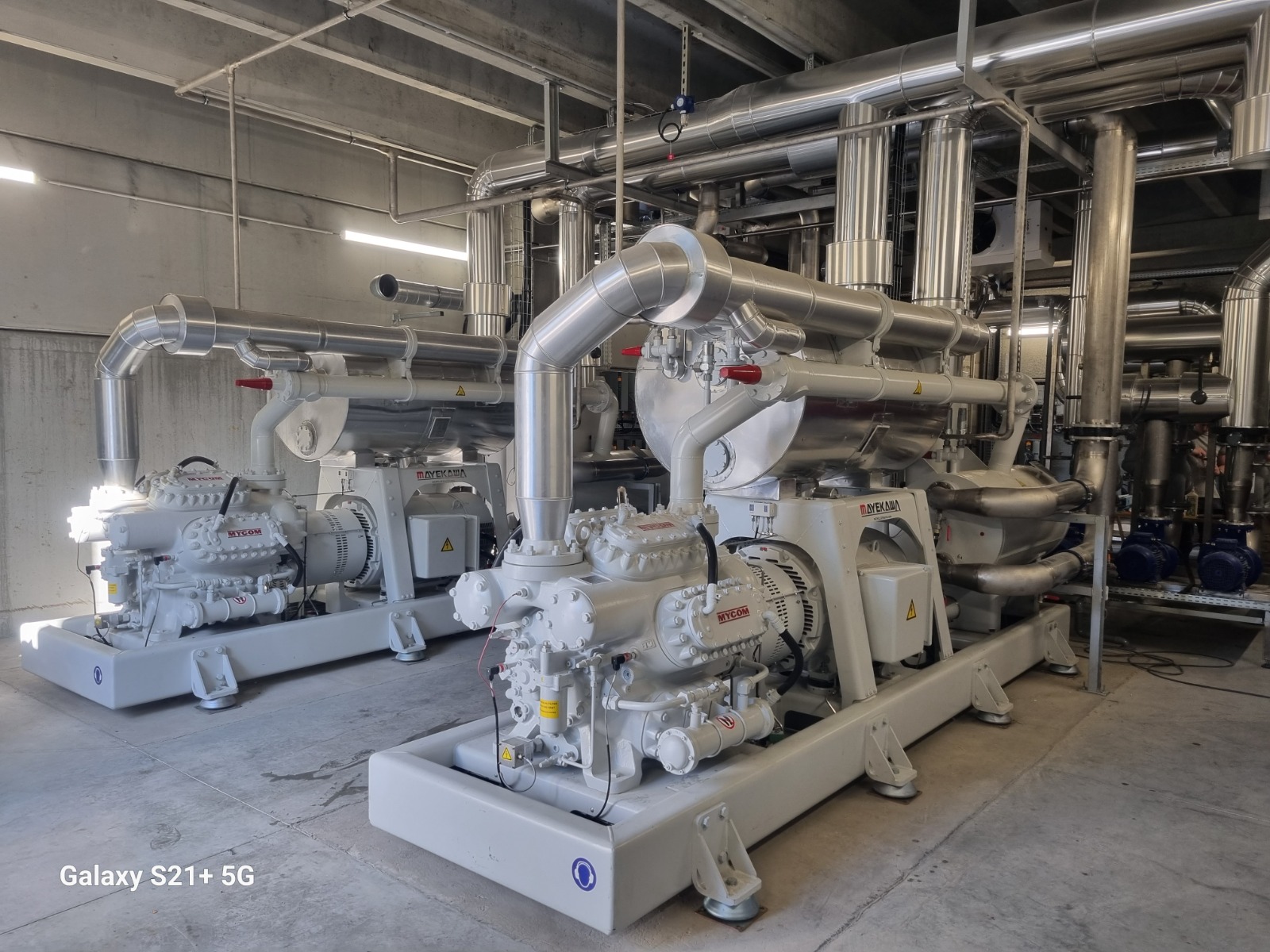 M Chiller FUGU - standard water-cooled ammonia chillers